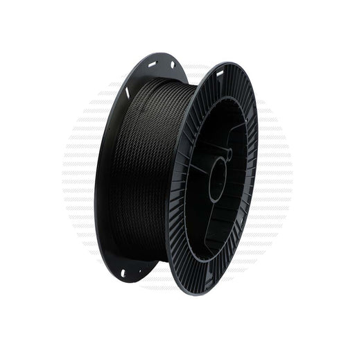 5/32" 7x7 T316 Black Stainless Steel Cable Cable Cable Bullet