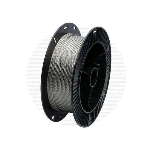 5/32" 7x7 T316 Stainless Steel Cable Cable Sandin Manufacturing 100'