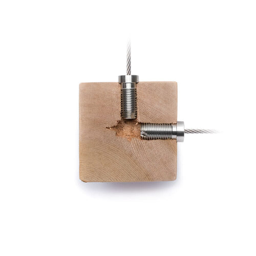 Cable Rail Tensioner Kit for Wood Posts Cable Bullet