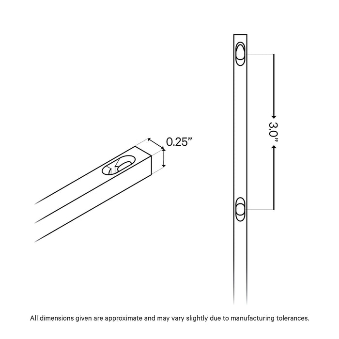 Cable Spacer Bar Hardware Cable Bullet