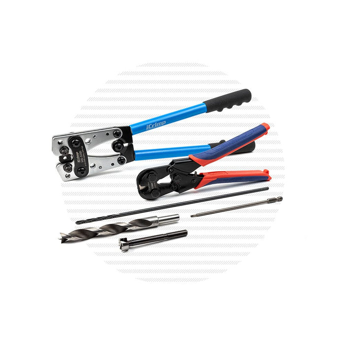 Installation Kit for Vinyl or Composite Posts Installation Kits Cable Bullet