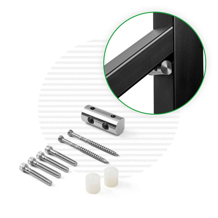 Post-Side Handrail Bracket Hardware Cable Bullet