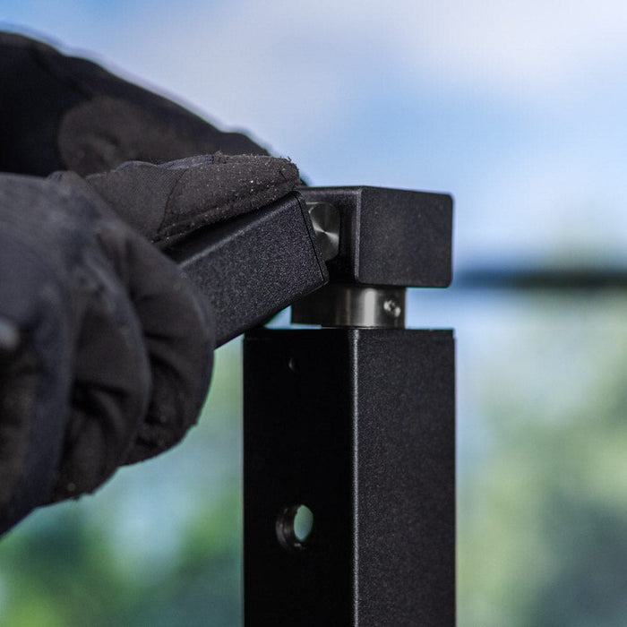 Signature Midnight Stair Corner Handrail Hinge Handrail Cable Bullet