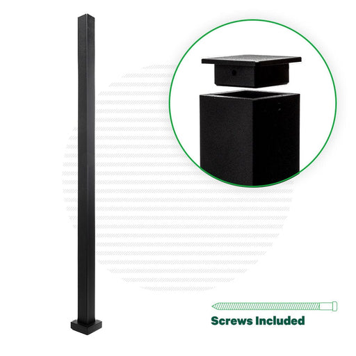 Summit Series Top Mount Vertical Cable Railing Stair Post Posts Cable Bullet