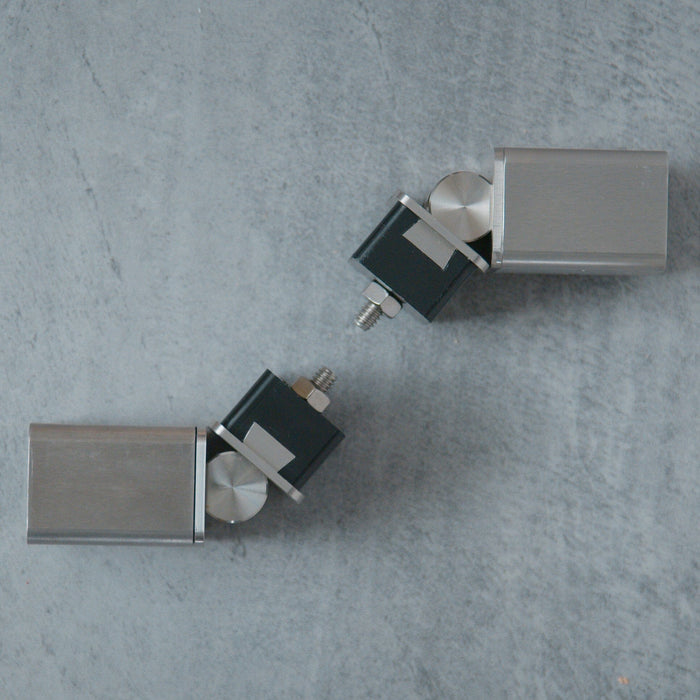Venture Series Handrail Hinge for Stair Transitions Handrail Cable Bullet