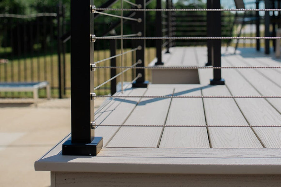 How to Install Signature Series Top Mount Cable Rail Posts — Cable Bullet
