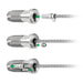 10-32 x 1/4" Stainless Steel Half Dog Point Hex Socket Set Screw Packs Hardware Cable Bullet 