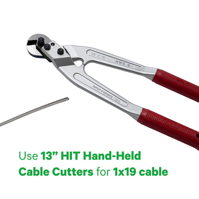 5/32" 1x19 2205 Duplex Stainless Steel Cable Cable Cable Bullet 