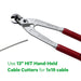 5/32" 1x19 2205 Duplex Stainless Steel Cable Cable Cable Bullet 