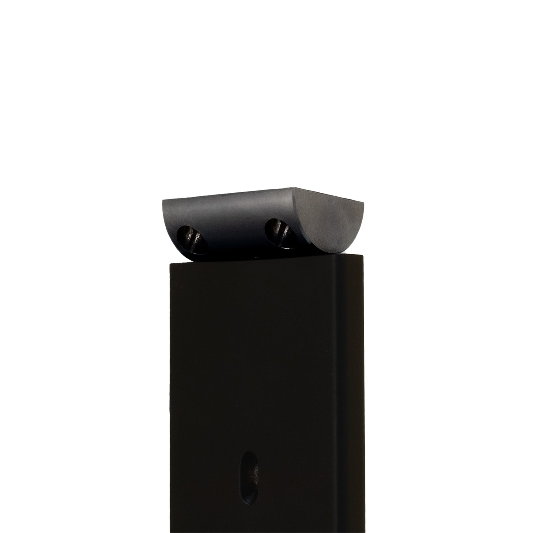 Bullet Railing Post Signature Series Top Mount Cable Railing Line Post | Black Finish ...