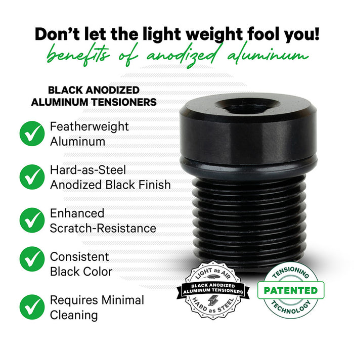 Black Cable Tensioner for Metal Posts