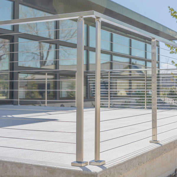 venture series stainless steel cable railing 