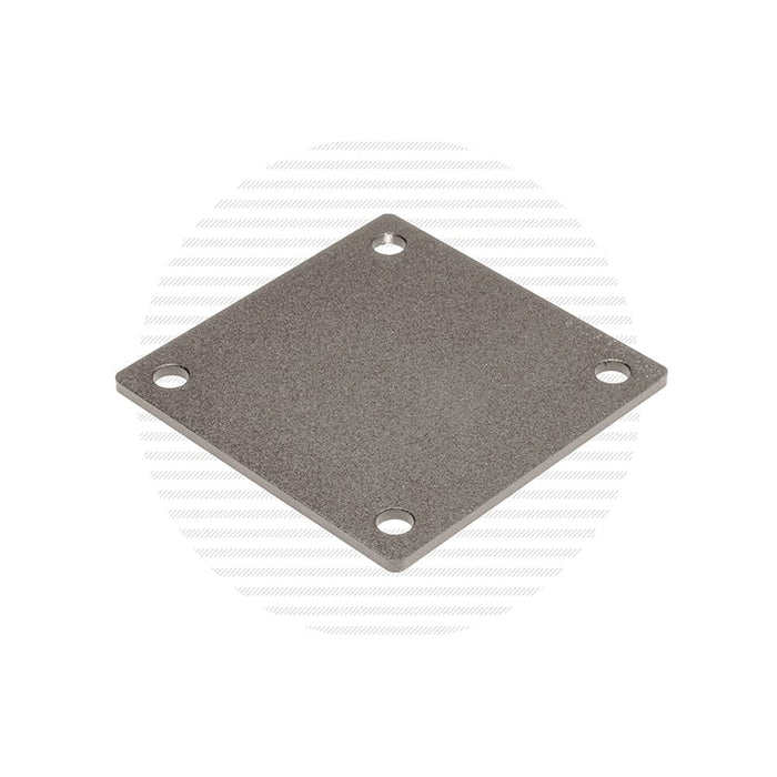 Aluminum Post Leveling Plate Hardware Cable Bullet Tensioning Post Leveling Plate Bronze 