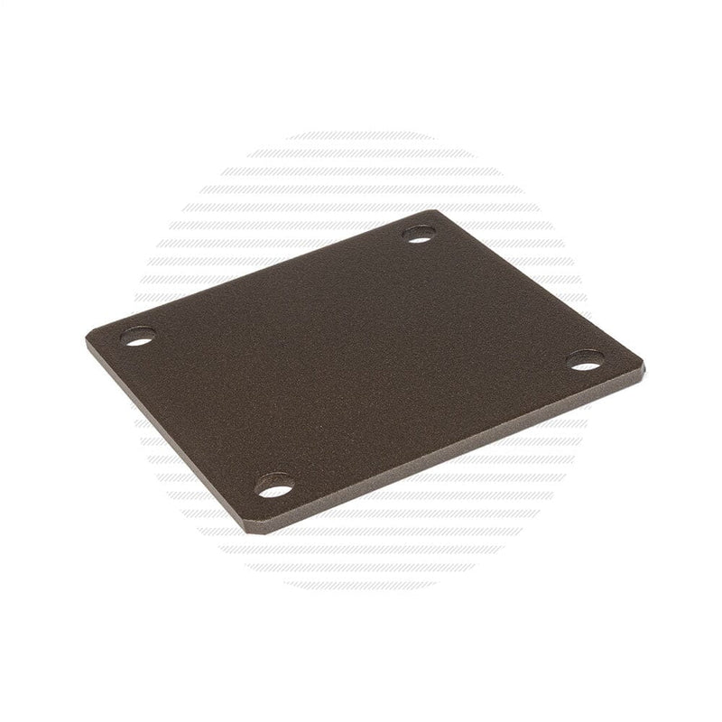 Aluminum Post Leveling Plate Hardware Cable Bullet Tensioning Post Leveling Plate Bronze 