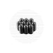 Black 10-32 x 3/8" Cup Point Stainless Socket Set Screw Hardware Cable Bullet 
