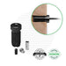 Black Cable Tensioner for Wood Posts Tensioners Cable Bullet Standard (1-1/2") Single Tensioner Kit 