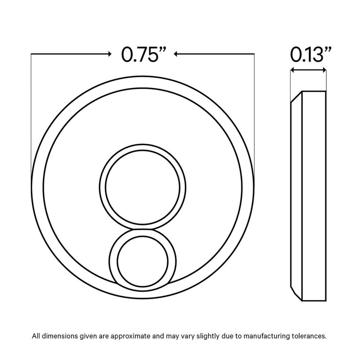 Cable Rail Post Hole Cover Hardware Cable Bullet 