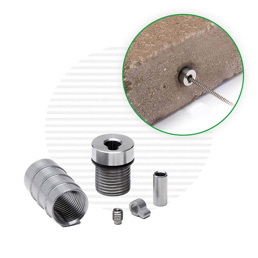 Cable Rail Tensioner Kit for Masonry Posts Tensioners Cable Bullet 