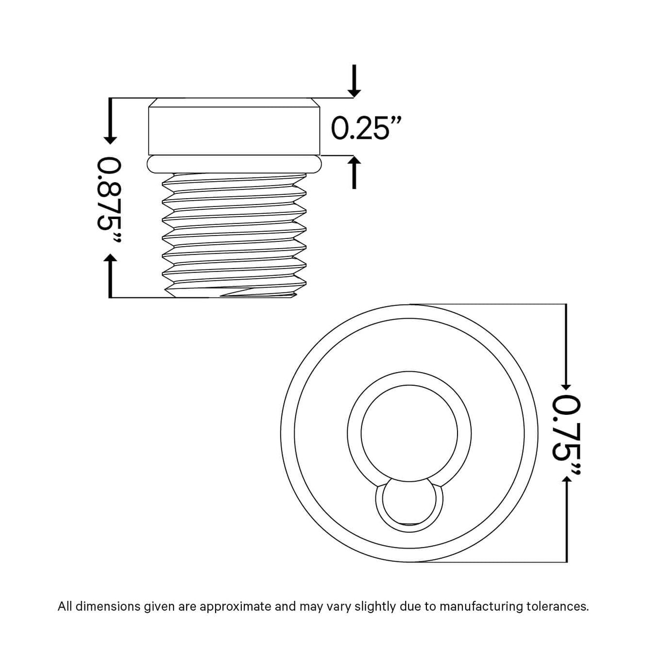 Cable Rail Tensioner Kit for Metal Posts / Black Oxide Finish — Cable Bullet