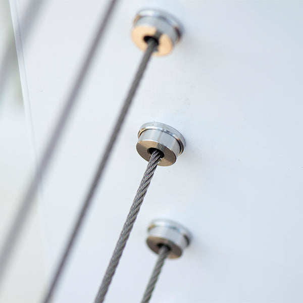 cable railing tensioner for sleeved posts