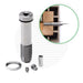 Cable Rail Tensioner Kit for Vinyl or Composite Post Sleeves Cable Bullet XXL (2-3/4") 