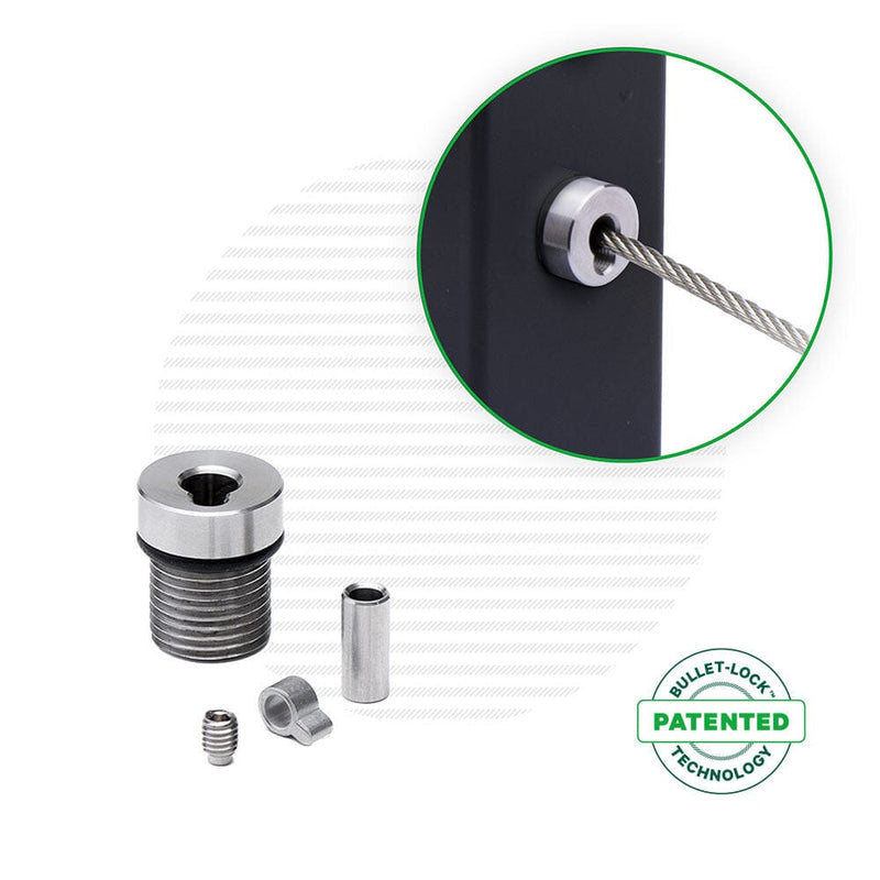 Cable Tensioner for Metal Posts Tensioners Cable Bullet Single Tensioner Kit 