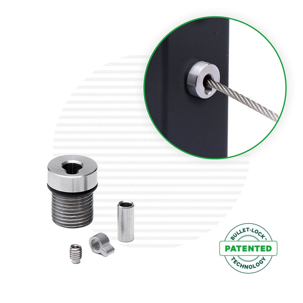 Cable Tensioner for Metal Posts Tensioners Cable Bullet Single Tensioner Kit 