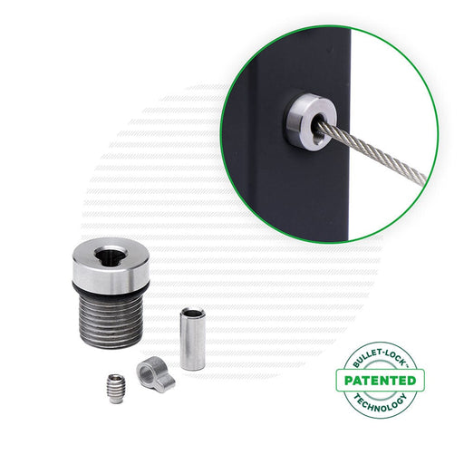 Cable Tensioner for Metal Posts Tensioners Cable Bullet Single Tensioner Kit 