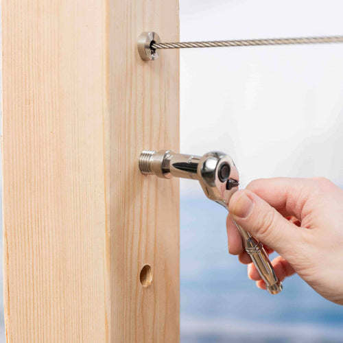 Cable Tensioner for Wood Posts Tensioners Cable Bullet 