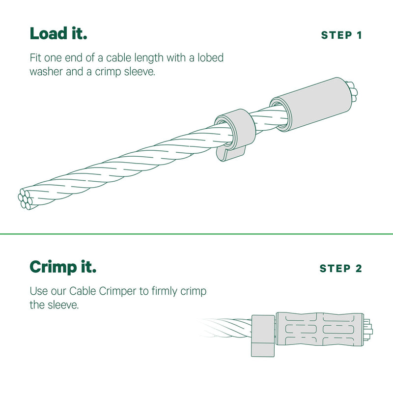 Cable Tensioner for Wood Posts Tensioners Cable Bullet 