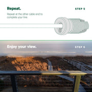 Cable Tensioner for Wood Posts Tensioners Cable Bullet 