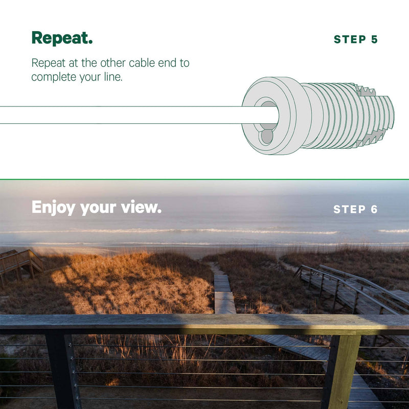 Cable Tensioner for Wood Posts Tensioners Cable Bullet 