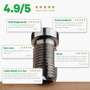 Cable Tensioner for Wood Posts Tensioners Cable Bullet 