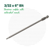 Installation Kit for Vinyl or Composite Posts Installation Kits Cable Bullet 