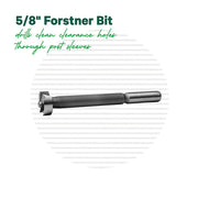 Installation Kit for Vinyl or Composite Posts Installation Kits Cable Bullet 