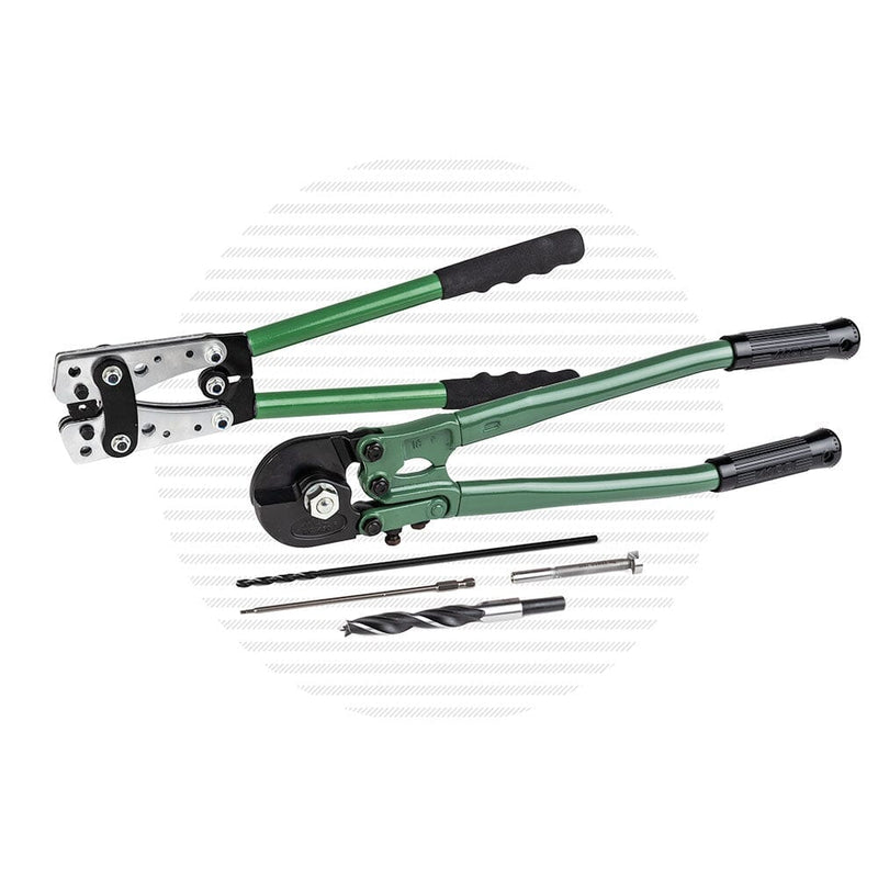 Installation Kit for Vinyl or Composite Posts Installation Kits Cable Bullet Installation Kit Heavy-Duty Cutter 