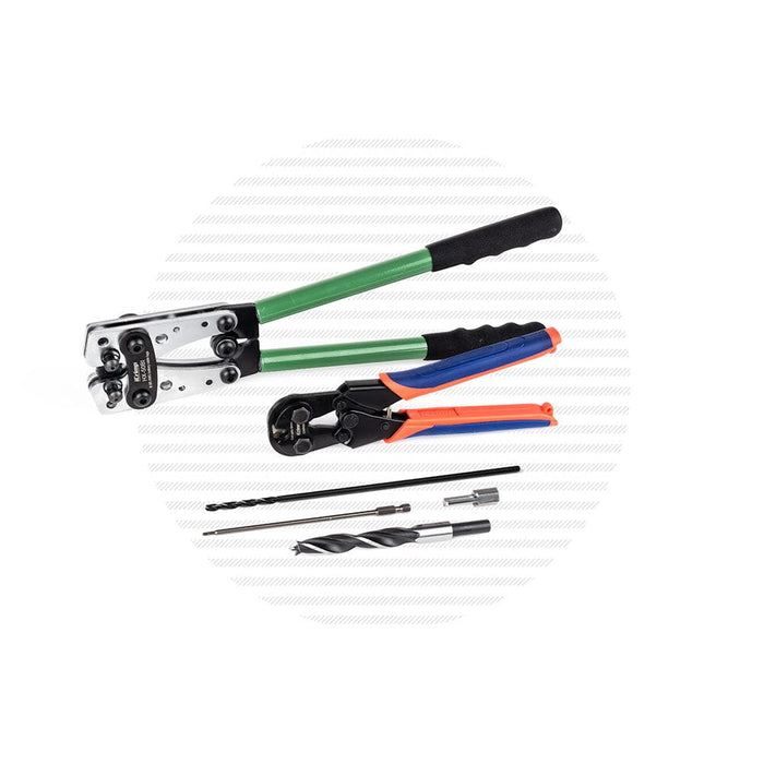 Installation Kit for Wood Posts Installation Kits Cable Bullet Installation Kit Standard Cutter 