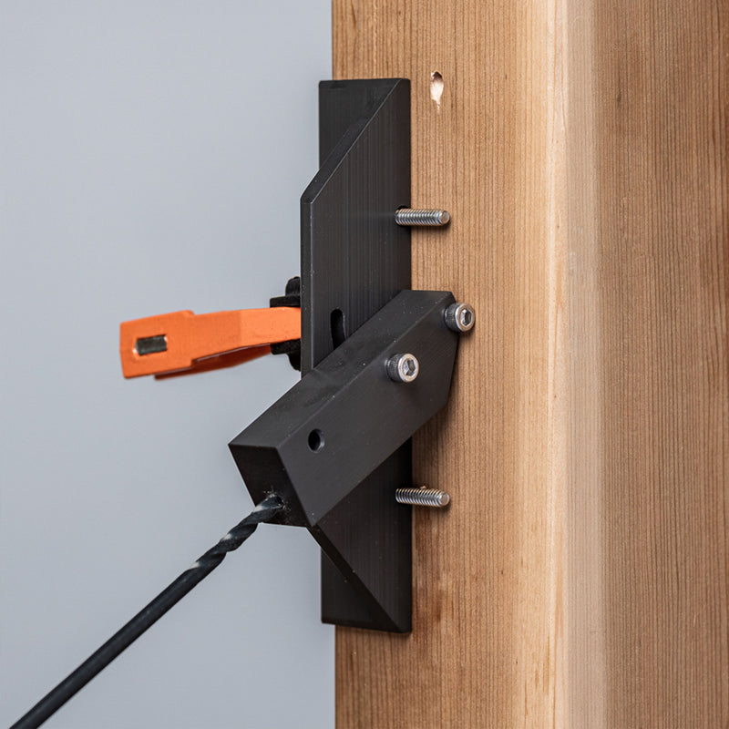 Pivot-Head Drill Guide for Stair Runs Drill Guides Cable Bullet 