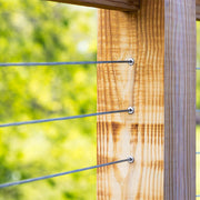 Post Hole Protector | 316 Stainless Steel Hardware Cable Bullet 