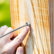 Post Hole Protector | 316 Stainless Steel Hardware Cable Bullet 