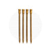Post Mounting Screw Packs | 4-Pack Hardware Cable Bullet Coated 