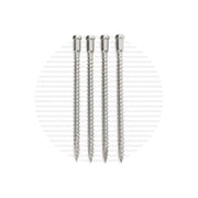 Post Mounting Screw Packs | 4-Pack Hardware Cable Bullet Stainless 