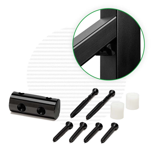 Post-Side Handrail Bracket / Black Oxide Finish Hardware Cable Bullet 