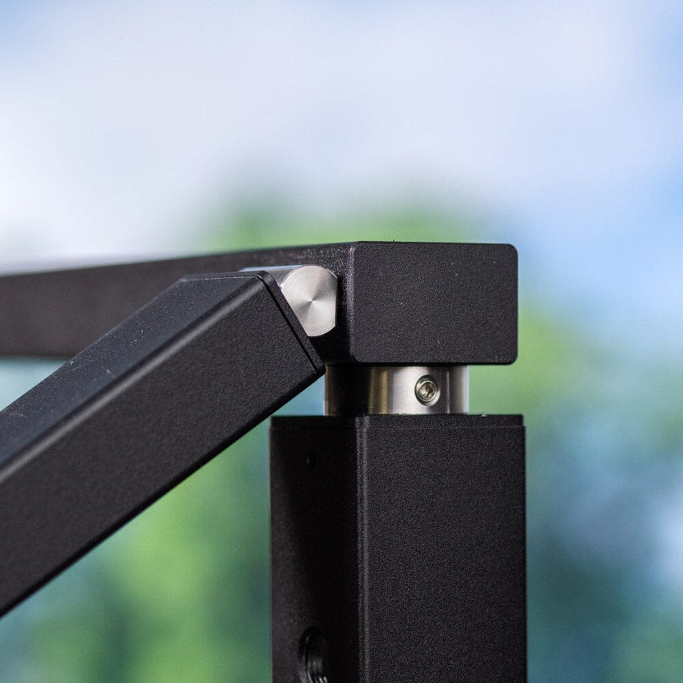 Hand Railing Hinge Signature Classic Stair Corner Handrail Hinge — Cable Bullet