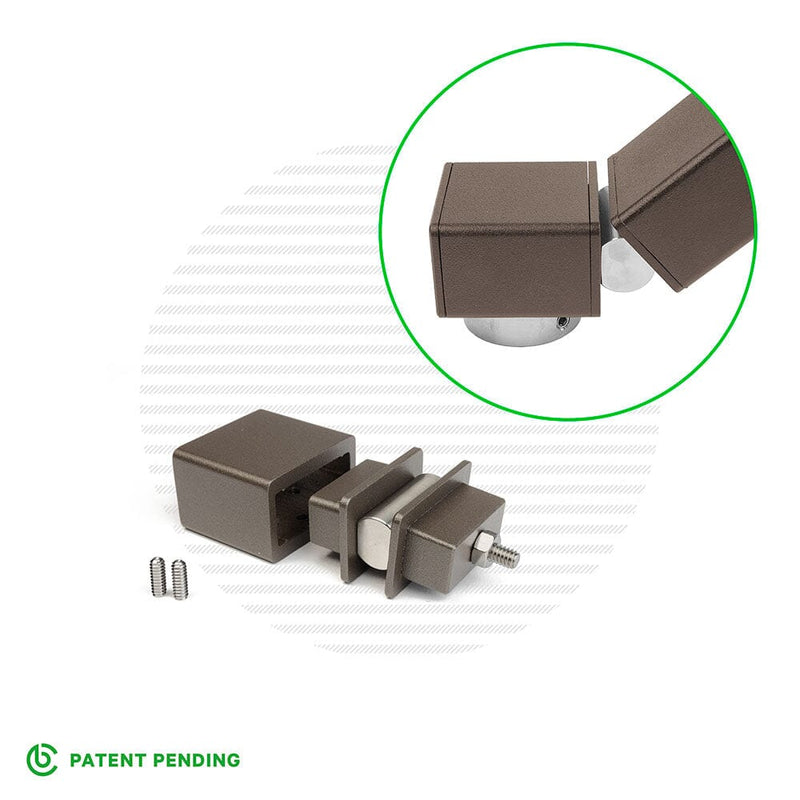 Signature Classic Stair End Handrail Hinge Handrail Cable Bullet 