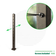 Signature Classic Top Mount Terminal Post Posts Cable Bullet 2-Way Post 36" (11 Cables) Bronze