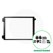 Signature Midnight Gate Hardware Cable Bullet 36" Customizable (48” Max) Flat Black (Fine Texture)