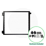 Signature Midnight Gate Hardware Cable Bullet 42" Customizable (48” Max) Flat Black (Fine Texture)