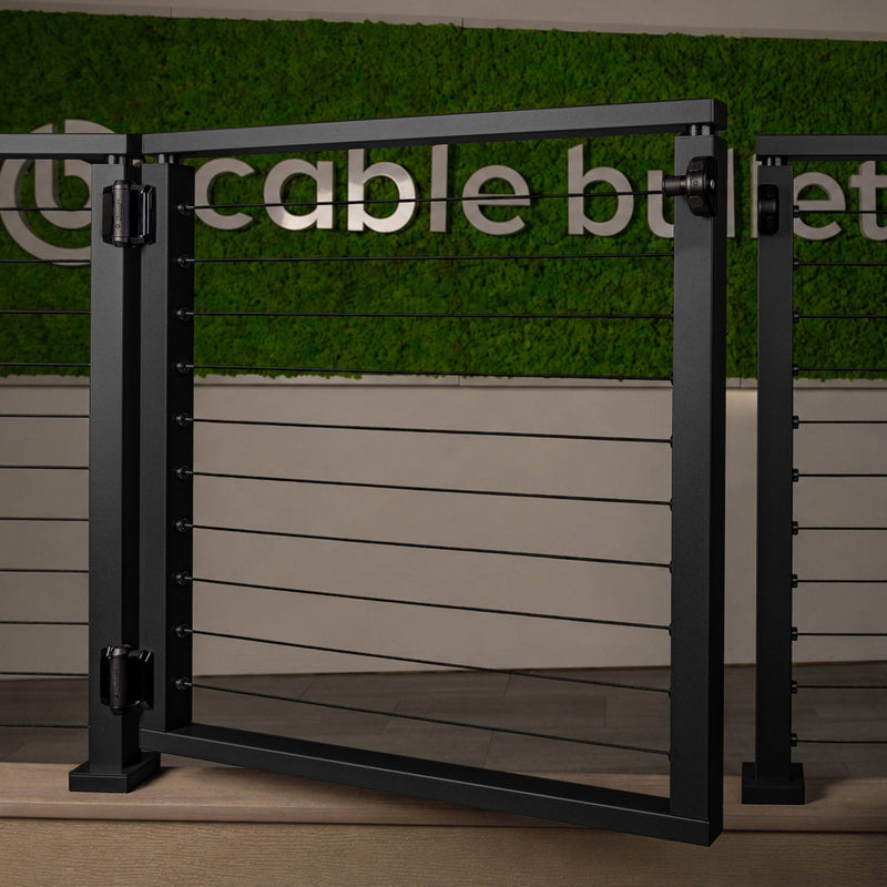 Signature Midnight Gate Hardware Cable Bullet 