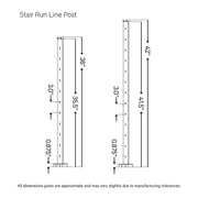 Signature Select Top Mount Line Post Cable Bullet 